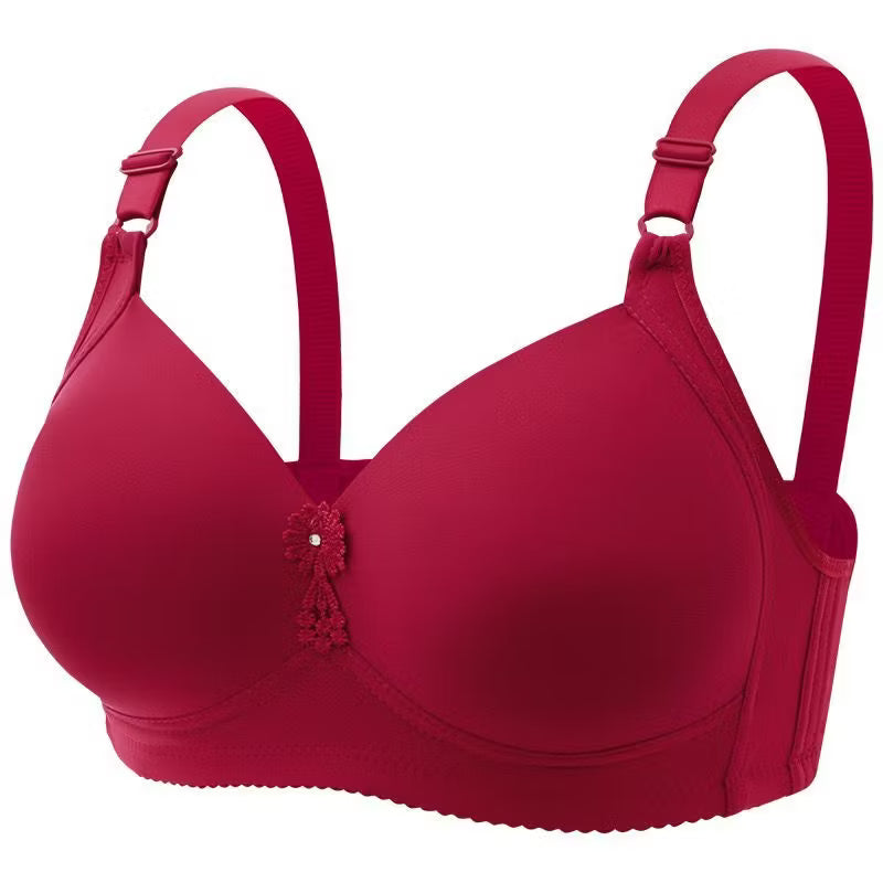 Bra Plus Size Bossy Cup Wireless Bra Women Bra Full Cup Cotton